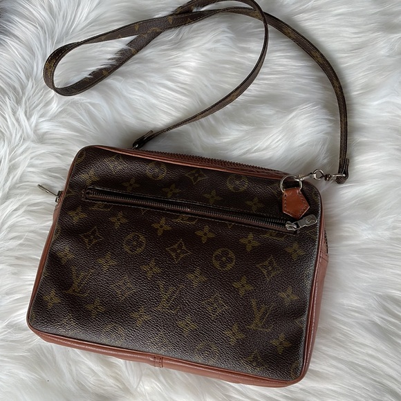 Louis Vuitton coated canvas pouchette Sport clutch/crossbody EVC - Picture 3 of 17